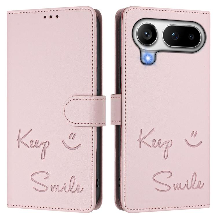For Honor Magic8 Pro Air 5G Smile Embossing RFID Leather Phone Case