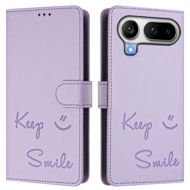 For Honor Magic8 Pro Air 5G Smile Embossing RFID Leather Phone Case