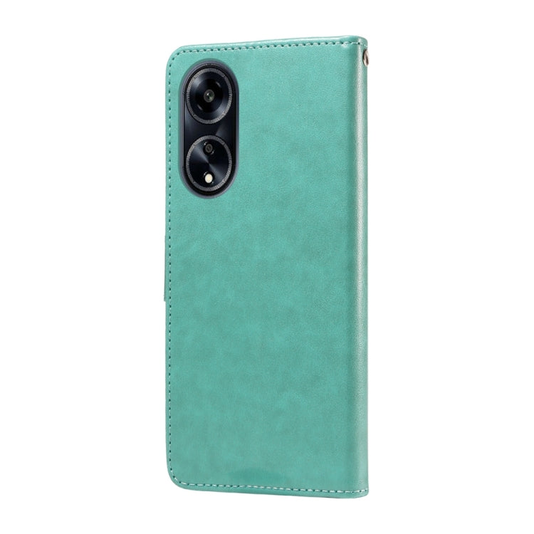 For OPPO A1 / A98 / F23 5G Embossed Butterfly Flowers Leather Phone Case