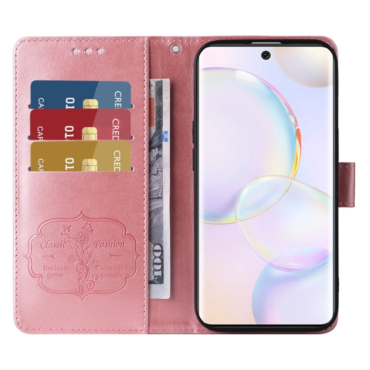 For OPPO A1 / A98 / F23 5G Embossed Butterfly Flowers Leather Phone Case