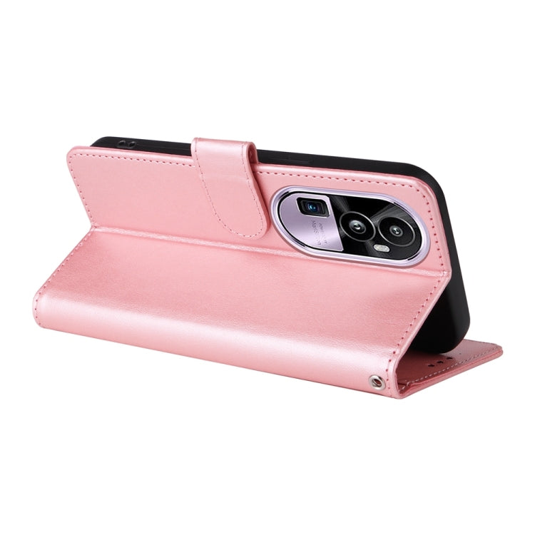 For OPPO Reno10 Pro+ Global Embossed Butterfly Flowers Leather Phone Case