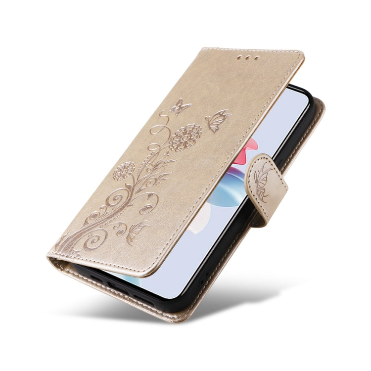 For OPPO Reno11 F / F25 Pro Global Embossed Butterfly Flowers Leather Phone Case