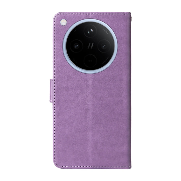 For OPPO Find X8 Embossed Butterfly Flowers Leather Phone Case