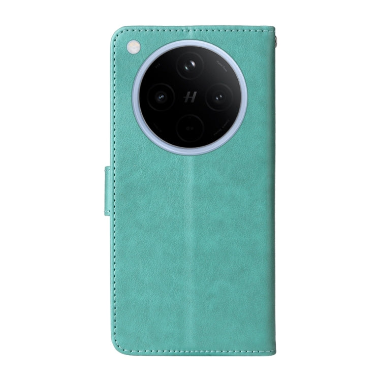 For OPPO Find X8 Embossed Butterfly Flowers Leather Phone Case