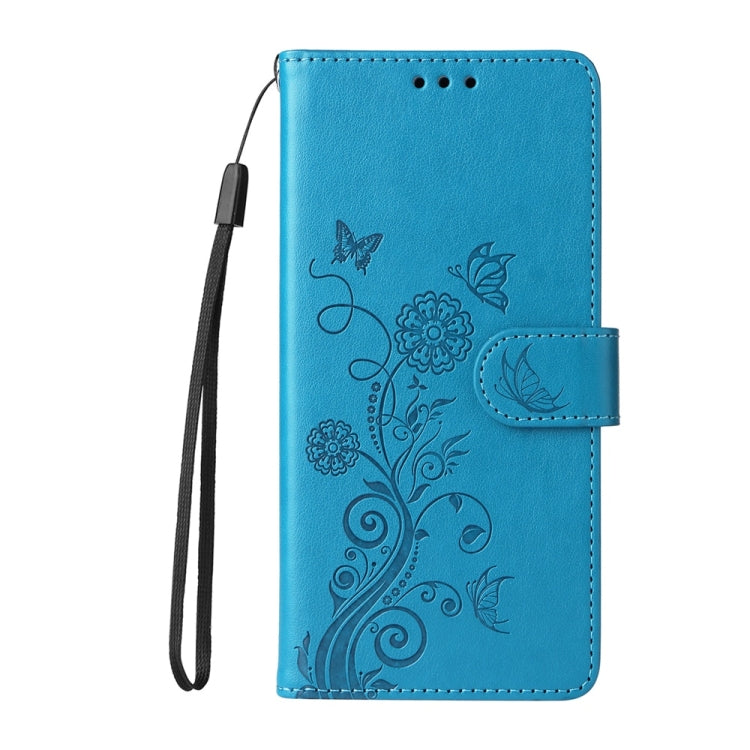 For OPPO Find X8 Pro Embossed Butterfly Flowers Leather Phone Case