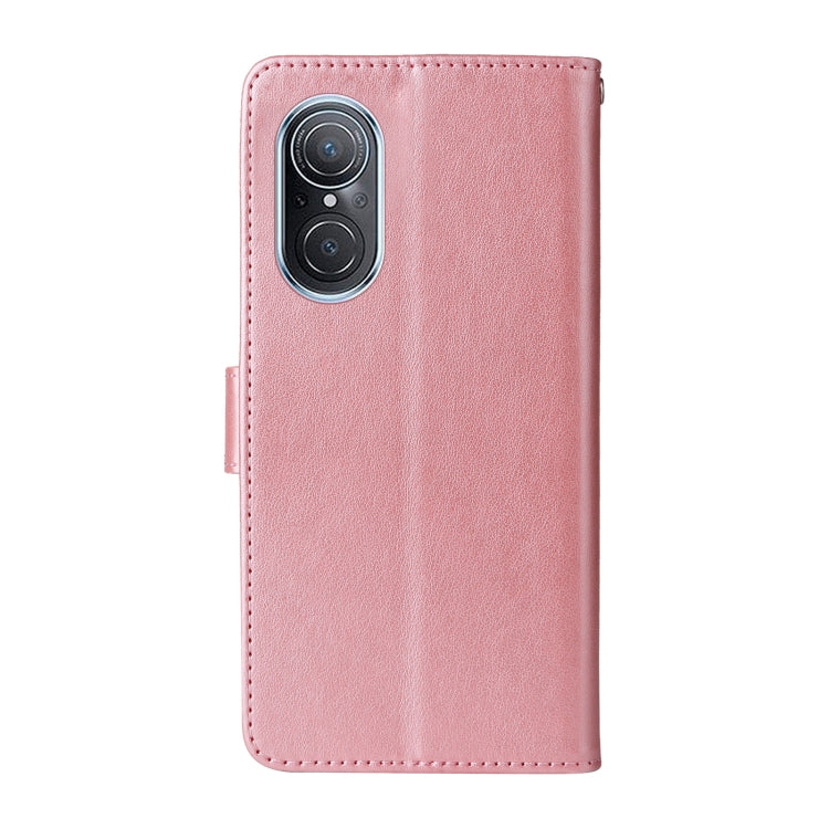 For Honor 50 SE / Huawei nova 9 SE Embossed Butterfly Flowers Leather Phone Case