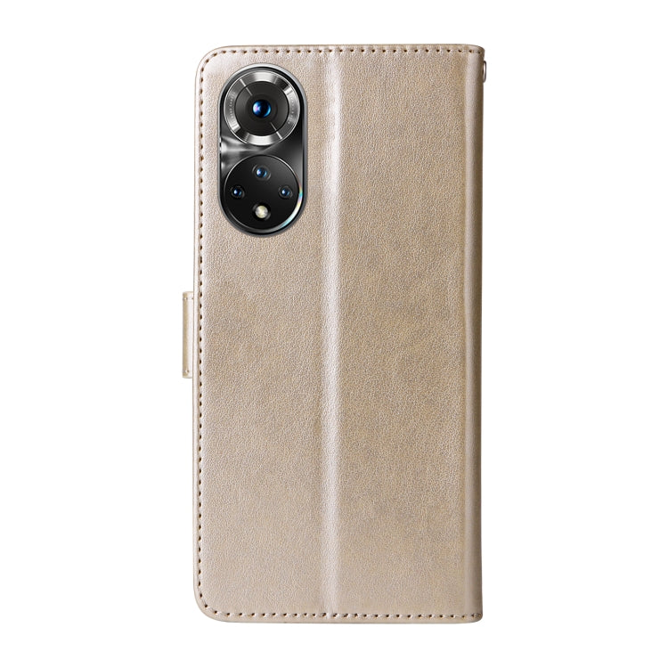 For Honor 50 5G / Huawei nova 9 Embossed Butterfly Flowers Leather Phone Case