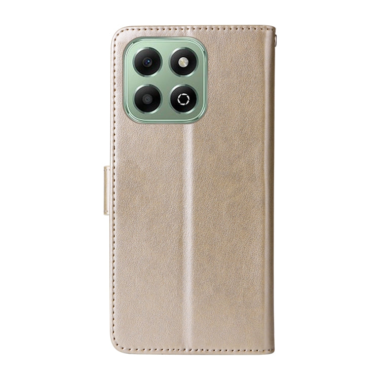 For Honor X6c 4G / X5b Plus / X6b 4G / X6a  Embossed Butterfly Flowers Leather Phone Case