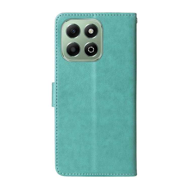 For Honor X6c 4G / X5b Plus / X6b 4G / X6a  Embossed Butterfly Flowers Leather Phone Case