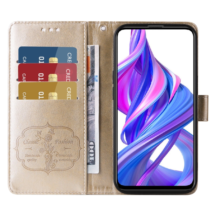 For Honor X9 5G / 4G / X30 Embossed Butterfly Flowers Leather Phone Case