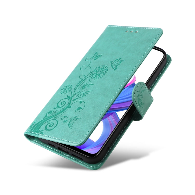 For Honor X9 5G / 4G / X30 Embossed Butterfly Flowers Leather Phone Case