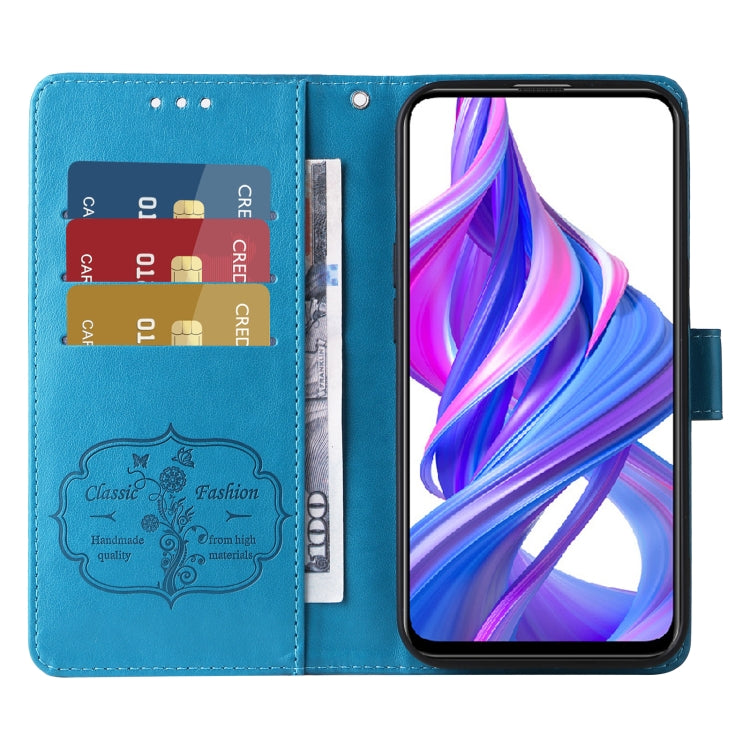 For Honor X9 5G / 4G / X30 Embossed Butterfly Flowers Leather Phone Case