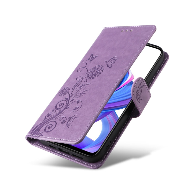 For Honor Magic4 Lite 5G / 4G / X40 GT Embossed Butterfly Flowers Leather Phone Case