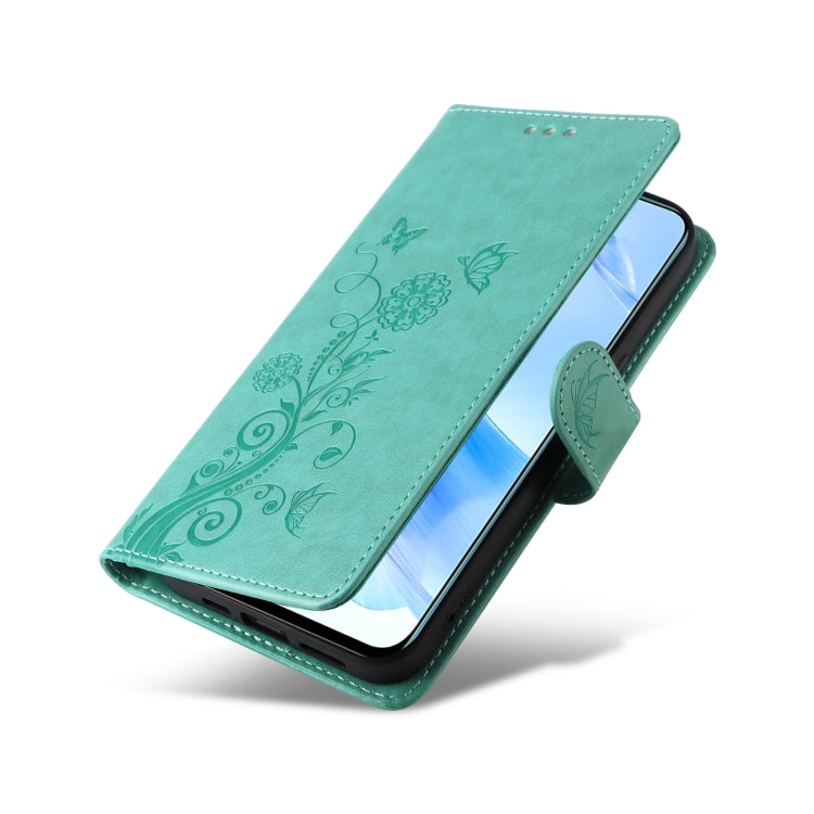 For Honor X50i 5G / 90 Lite Embossed Butterfly Flowers Leather Phone Case