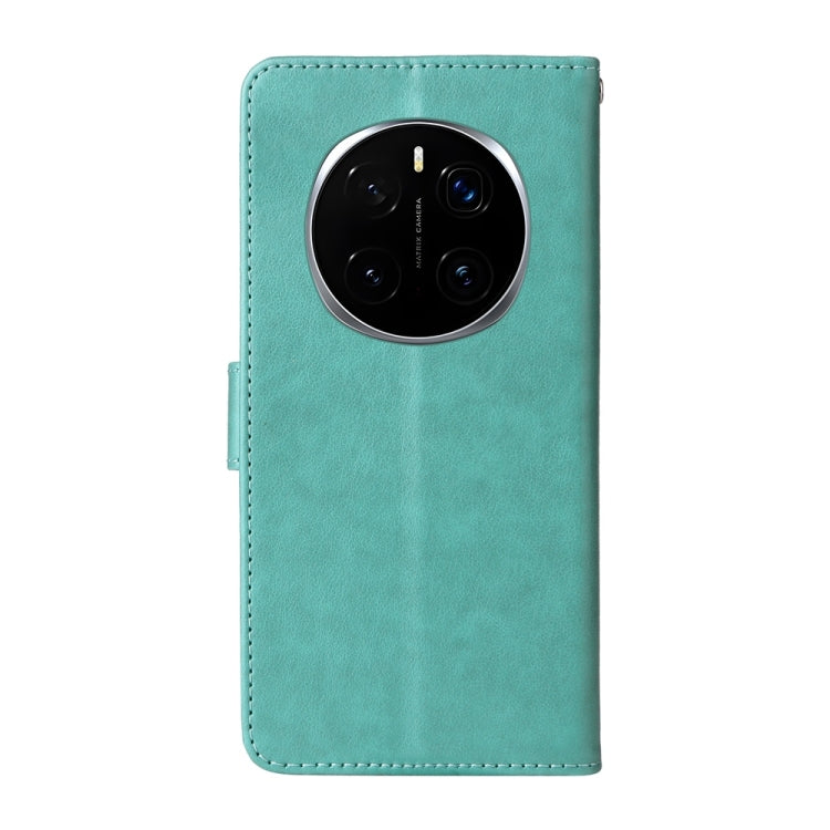 For Honor Magic7 Pro Embossed Butterfly Flowers Leather Phone Case