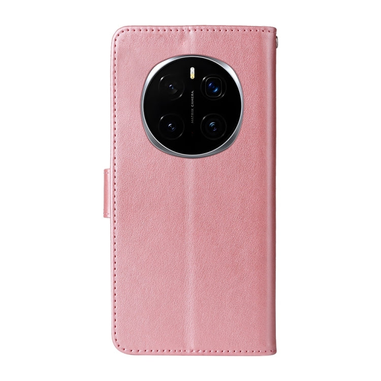 For Honor Magic7 Pro Embossed Butterfly Flowers Leather Phone Case