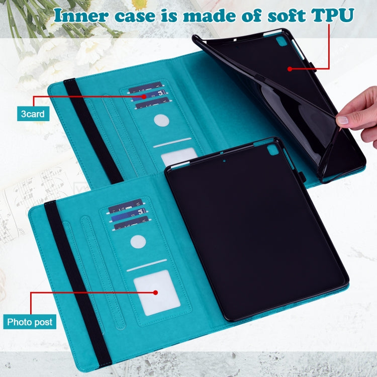 For Honor Pad 8 Tree & Deer Embossed Leather Tablet Case
