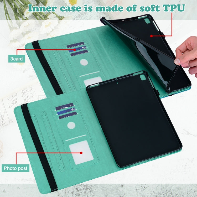 For Honor Pad 8 Tree & Deer Embossed Leather Tablet Case