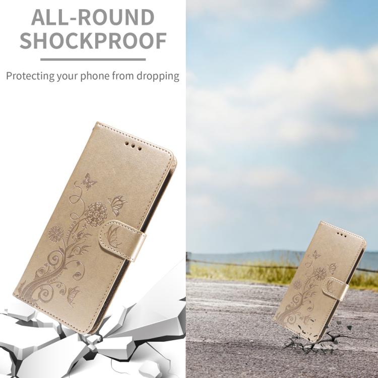For Google Pixel 11 / Pixel 11 Pro Embossed Butterfly Flowers Leather Phone Case