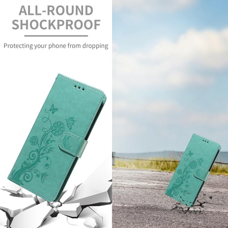 For Sony Xperia 1 VIII Embossed Butterfly Flowers Leather Phone Case