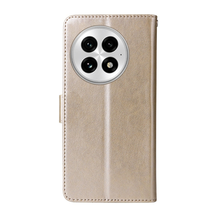 For OnePlus 13 Embossed Butterfly Flowers Leather Phone Case