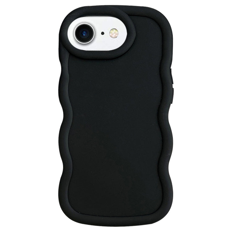 For iPhone 7 / 8 / SE 2020 2022 Big Wave Puff Shape TPU Phone Case