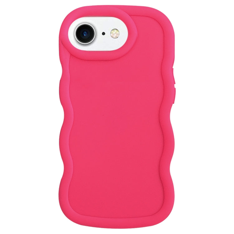 For iPhone 7 / 8 / SE 2020 2022 Big Wave Puff Shape TPU Phone Case