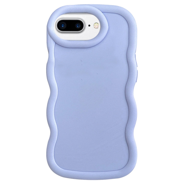 For iPhone 7 Plus / 8 Plus Big Wave Puff Shape TPU Phone Case