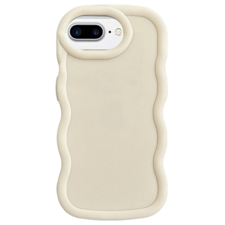 For iPhone 7 Plus / 8 Plus Big Wave Puff Shape TPU Phone Case