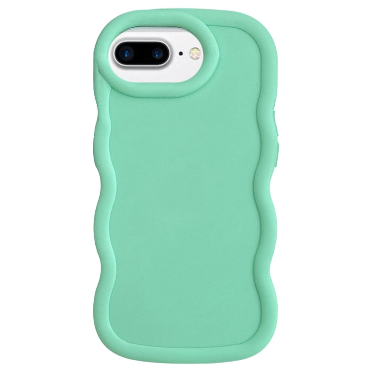 For iPhone 7 Plus / 8 Plus Big Wave Puff Shape TPU Phone Case