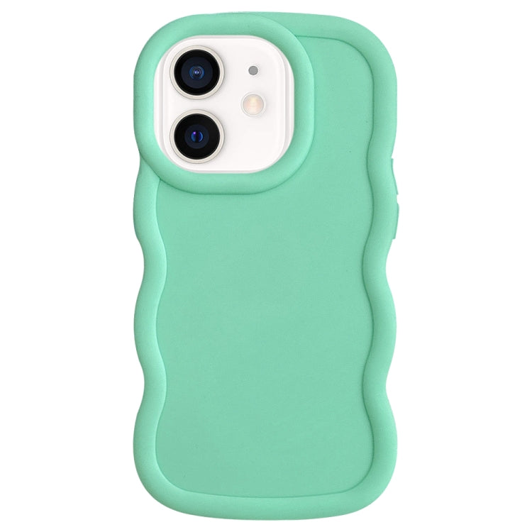 For iPhone 11 Big Wave Puff Shape TPU Phone Case