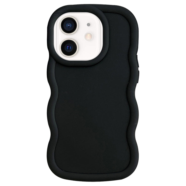 For iPhone 11 Big Wave Puff Shape TPU Phone Case
