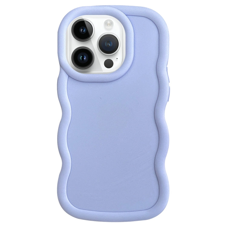 For iPhone 12 Pro Big Wave Puff Shape TPU Phone Case