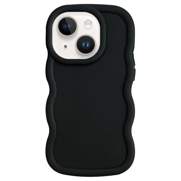 For iPhone 13 Big Wave Puff Shape TPU Phone Case