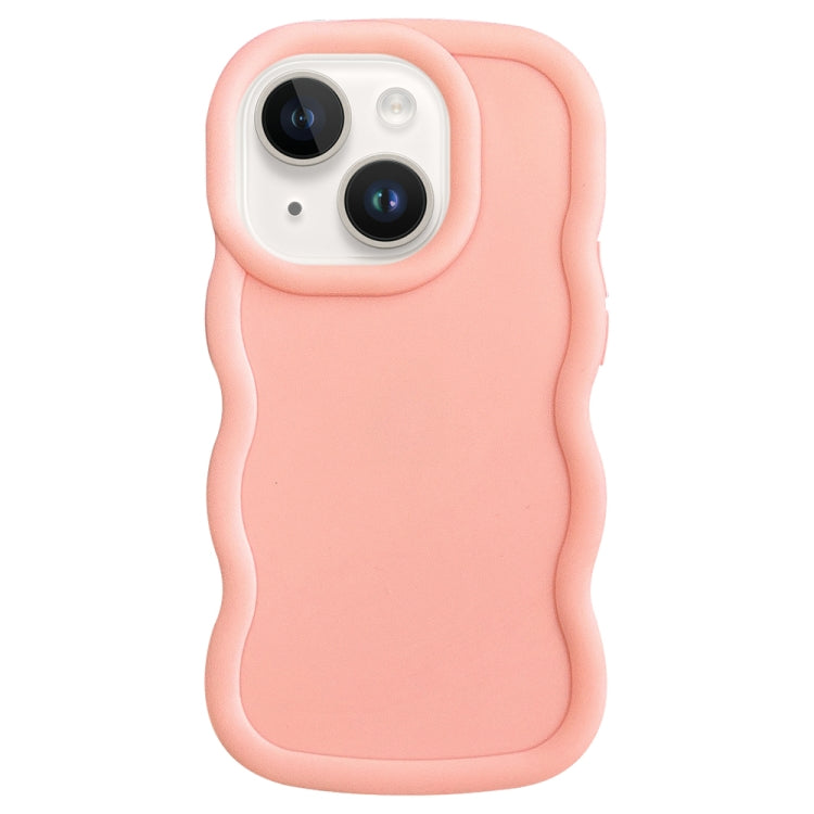 For iPhone 13 Big Wave Puff Shape TPU Phone Case