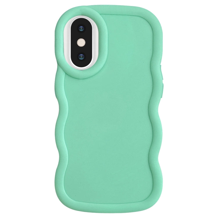 For iPhone X / XS Big Wave Puff Shape TPU Phone Case