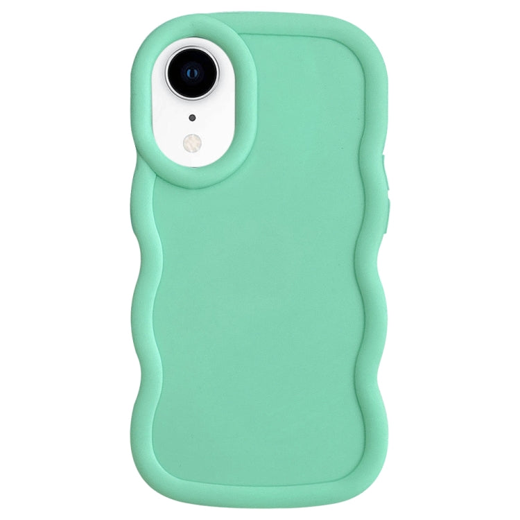 For iPhone XR Big Wave Puff Shape TPU Phone Case
