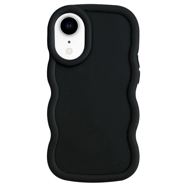 For iPhone XR Big Wave Puff Shape TPU Phone Case