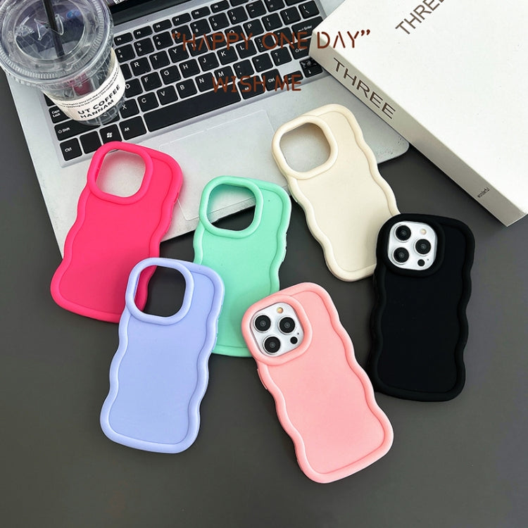 For iPhone 7 / 8 / SE 2020 2022 Big Wave Puff Shape TPU Phone Case