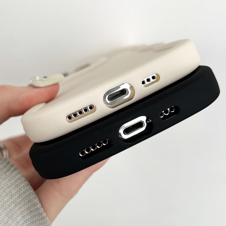 For iPhone 7 / 8 / SE 2020 2022 Big Wave Puff Shape TPU Phone Case