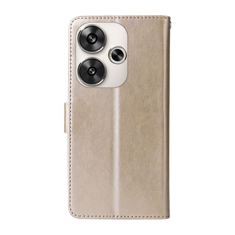 For Xiaomi Poco F6 Embossed Butterfly Flowers Leather Phone Case