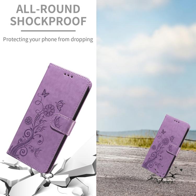 For Xiaomi 17T Pro 5G Embossed Butterfly Flowers Leather Phone Case