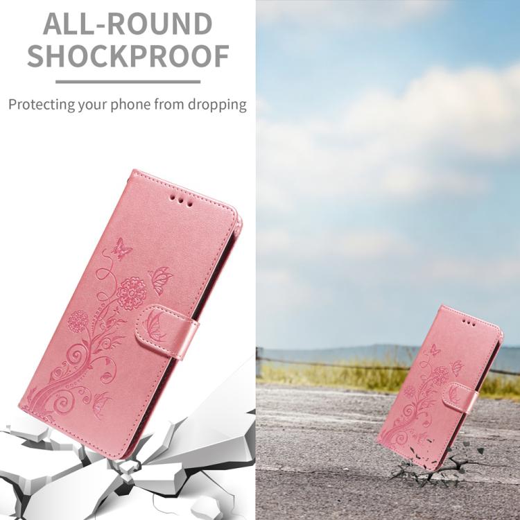 For Xiaomi 17T Pro 5G Embossed Butterfly Flowers Leather Phone Case