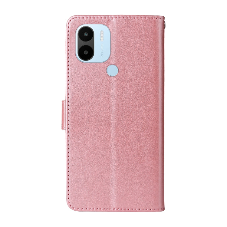 For Redmi A1 Plus / A2 Plus Embossed Butterfly Flowers Leather Phone Case
