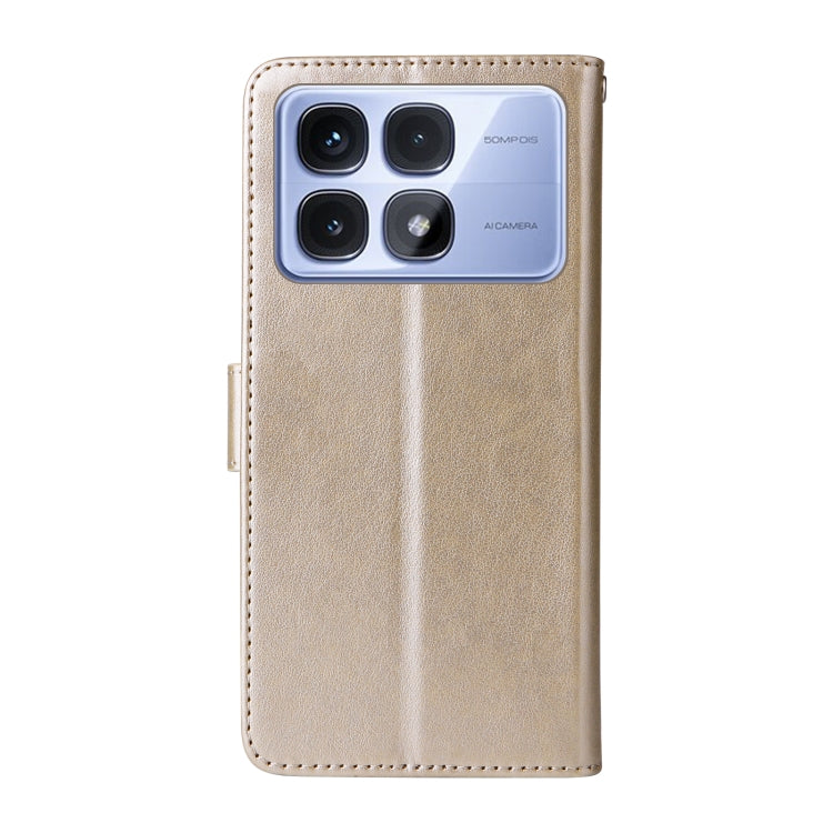 For Redmi K70 Ultra Embossed Butterfly Flowers Leather Phone Case