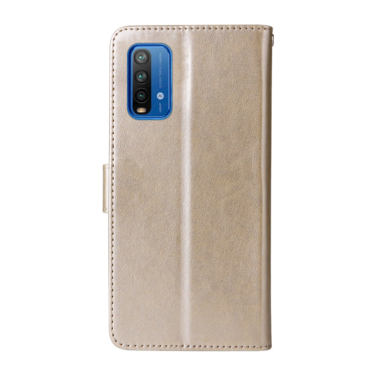 For Redmi Note 9 4G / 10X 4G Embossed Butterfly Flowers Leather Phone Case