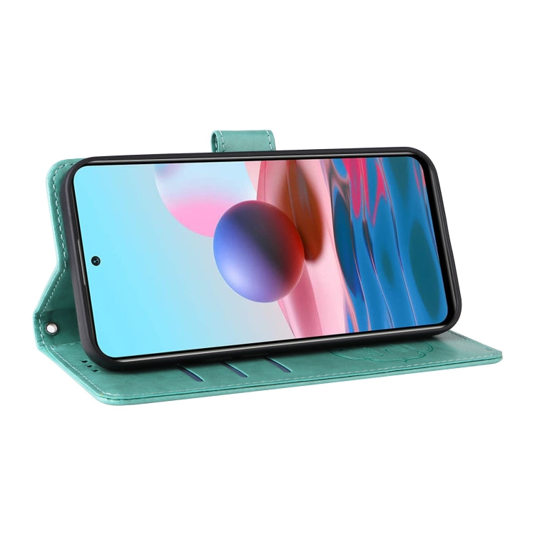 For Redmi Note 11 SE 4G India Embossed Butterfly Flowers Leather Phone Case