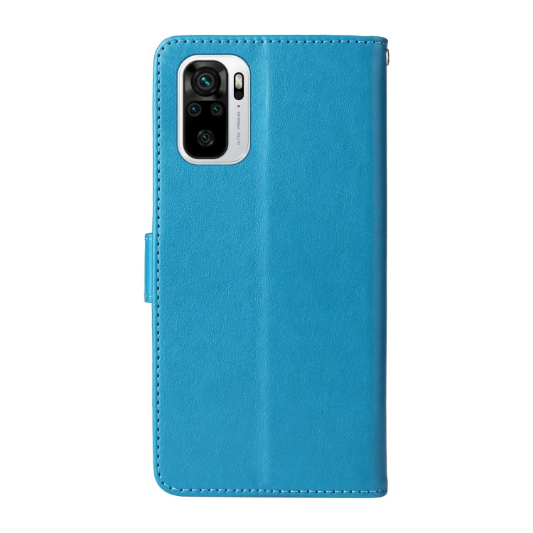 For Redmi Note 11 SE 4G India Embossed Butterfly Flowers Leather Phone Case