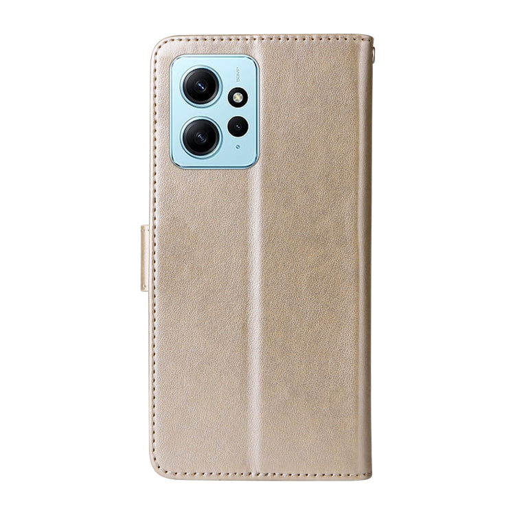 For Redmi Note 12 4G Global Embossed Butterfly Flowers Leather Phone Case