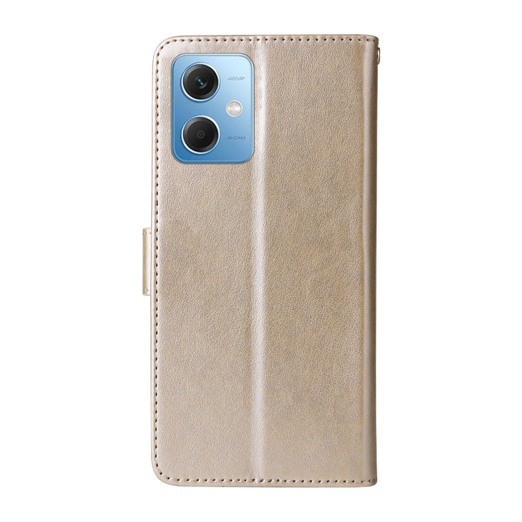 For Redmi Note 12 5G Global Embossed Butterfly Flowers Leather Phone Case